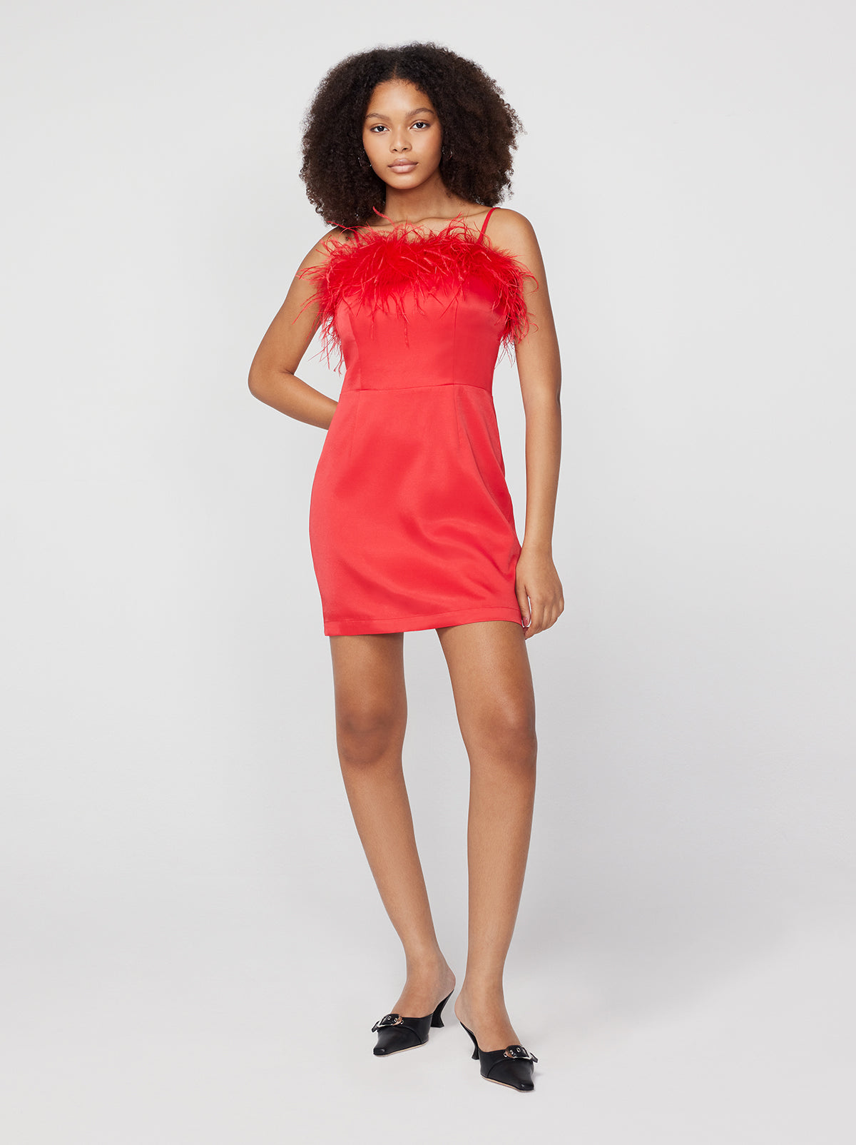 Nola Red Mini Dress By KITRI Studio
