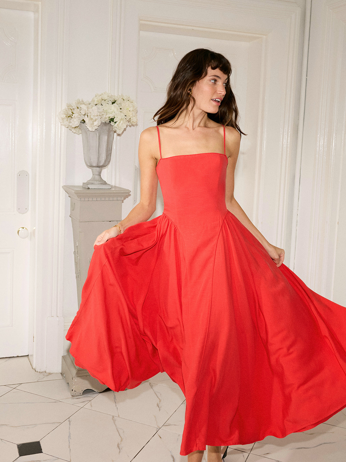 Alberta Red Dress KITRI Studio1