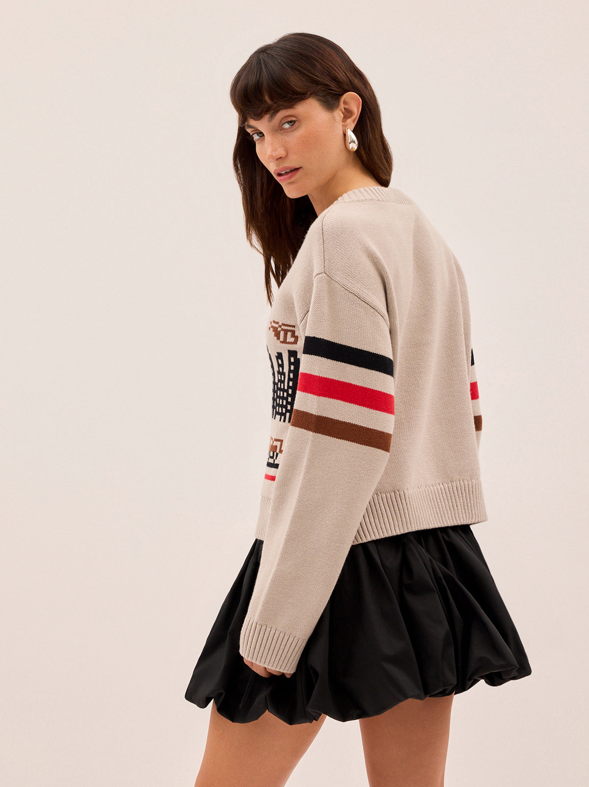Noa City Intarsia Knit Jumper