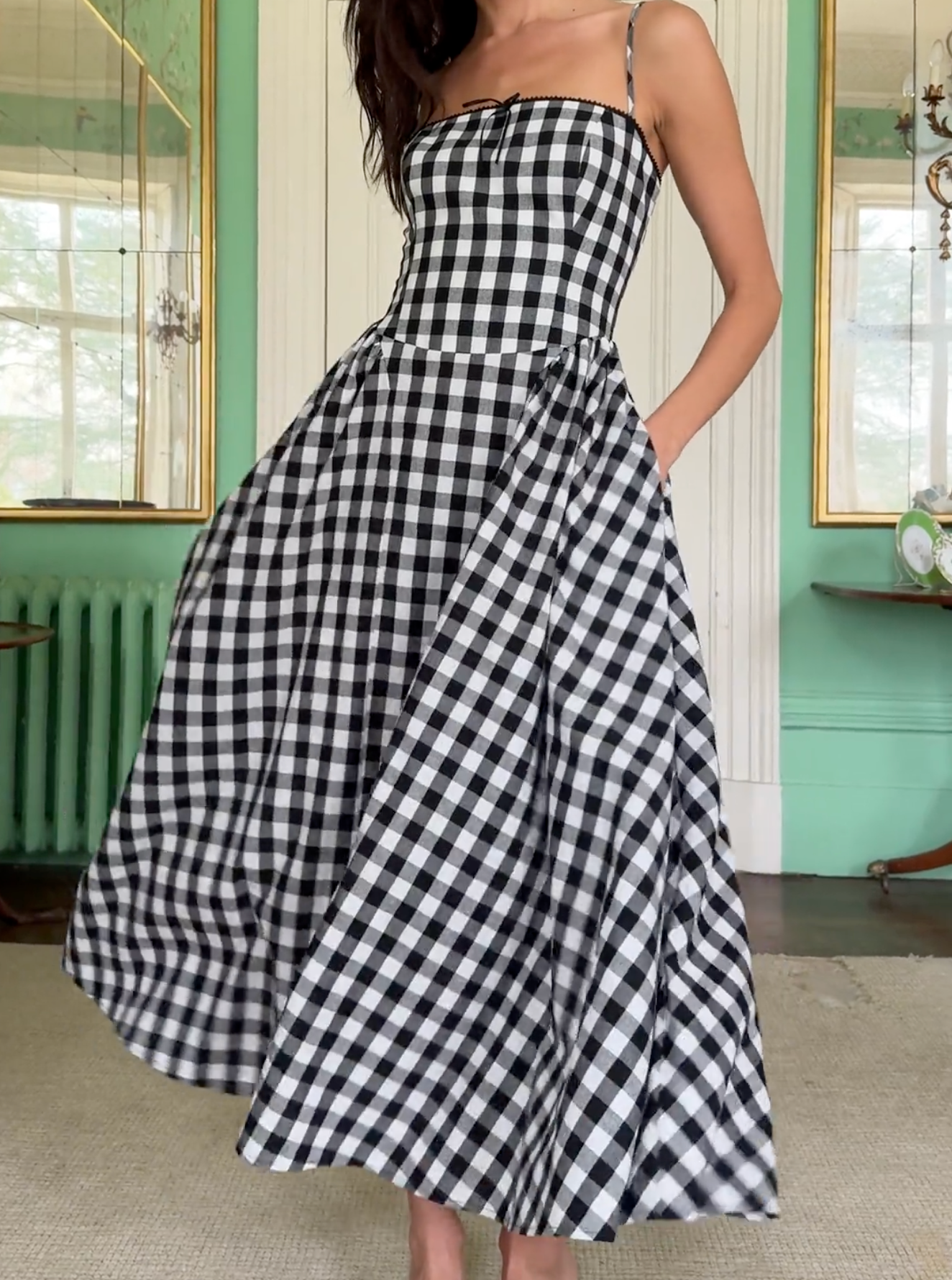 正規品 AND MARY アンドマリー　Khy check set ANDMARY】Khy check set