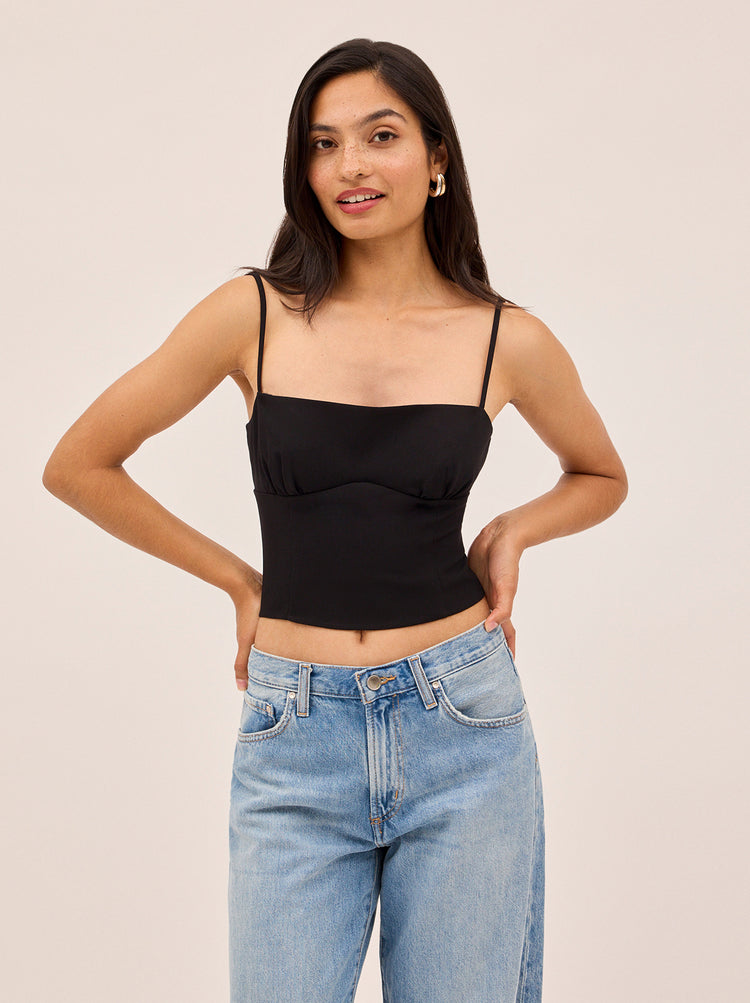 Willa Black Top