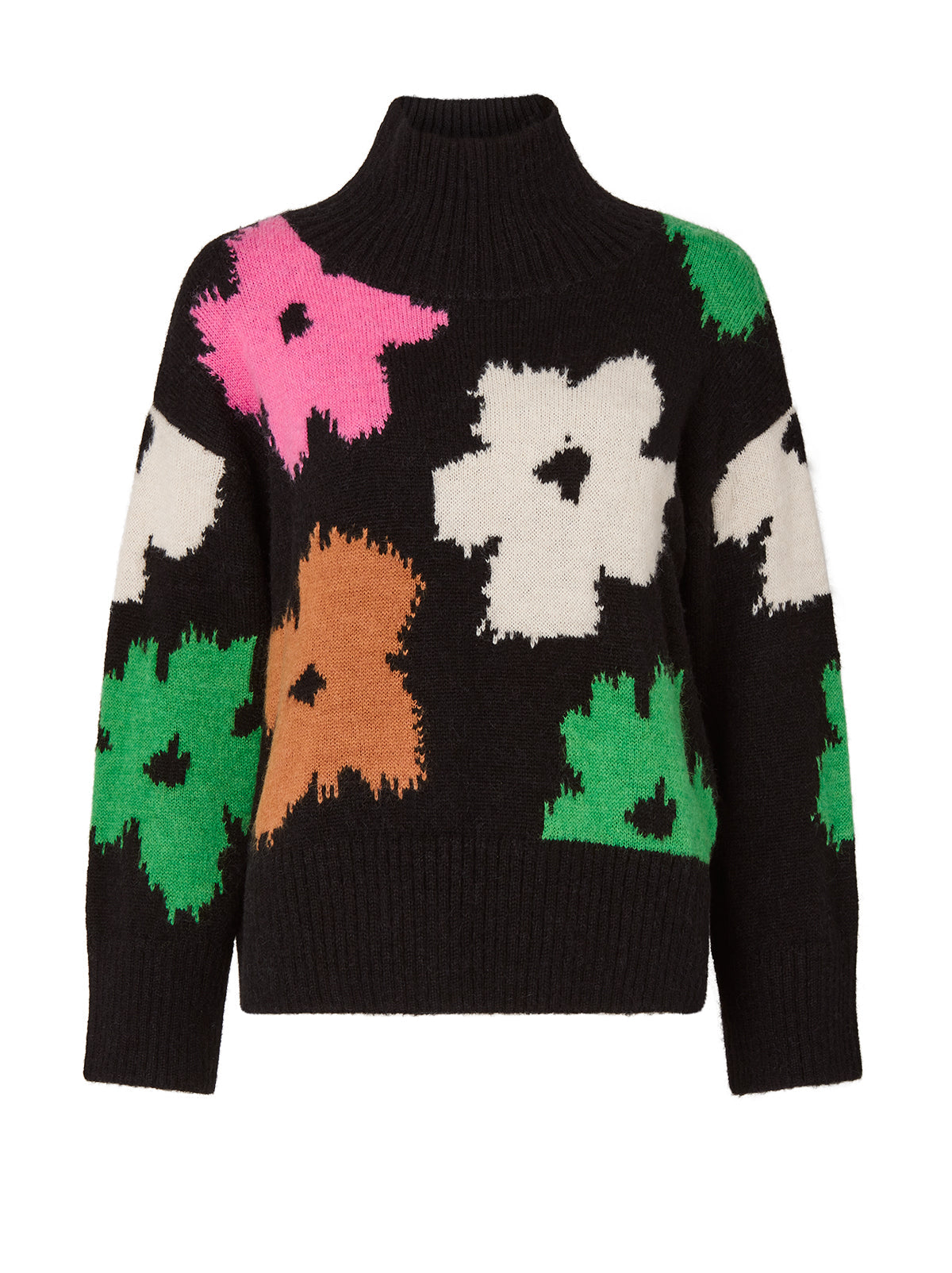 Anna Multi Floral Sweater By KITRI Studio