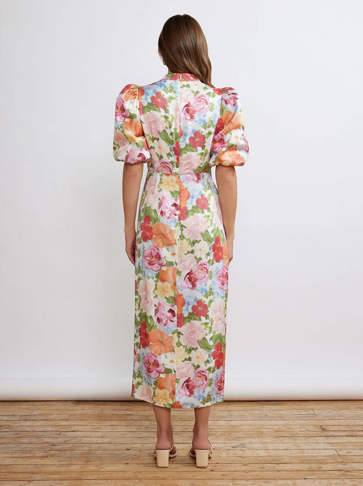 Annabelle Painted Floral Dress By KITRI Studio