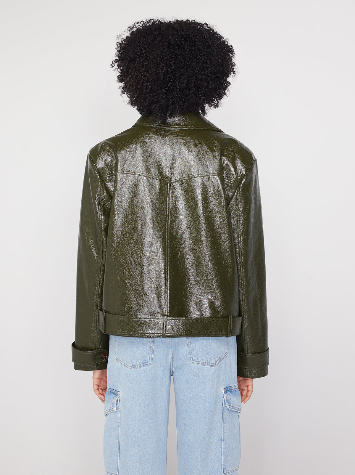 H&m vinyl clearance jacket