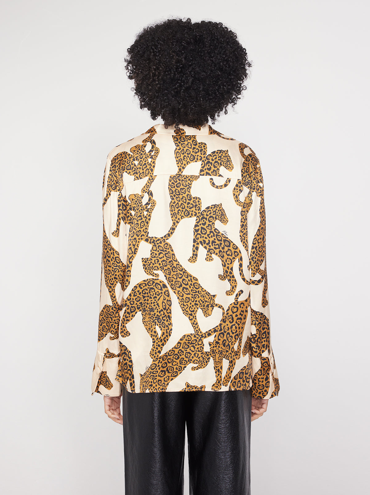 Cady Leopards Print Shirt By KITRI Studio
