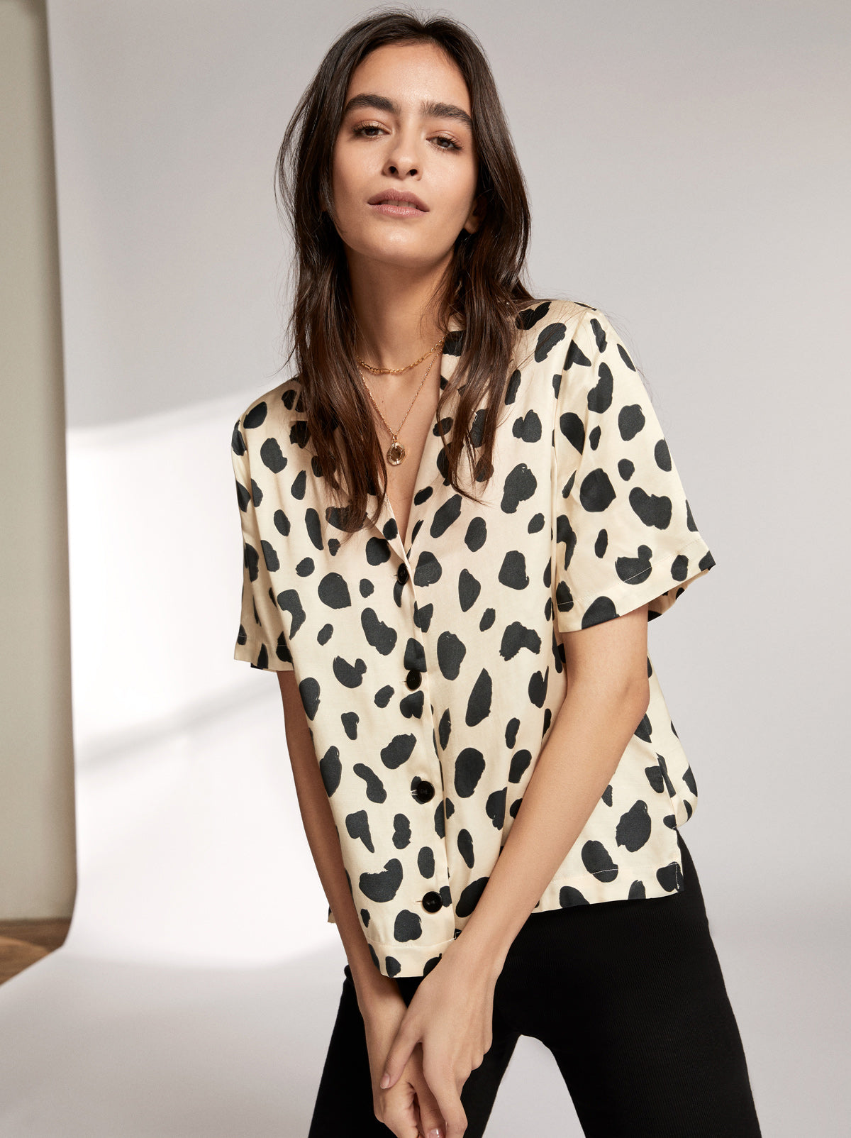 Cammy Animal Spot Top By KITRI Studio