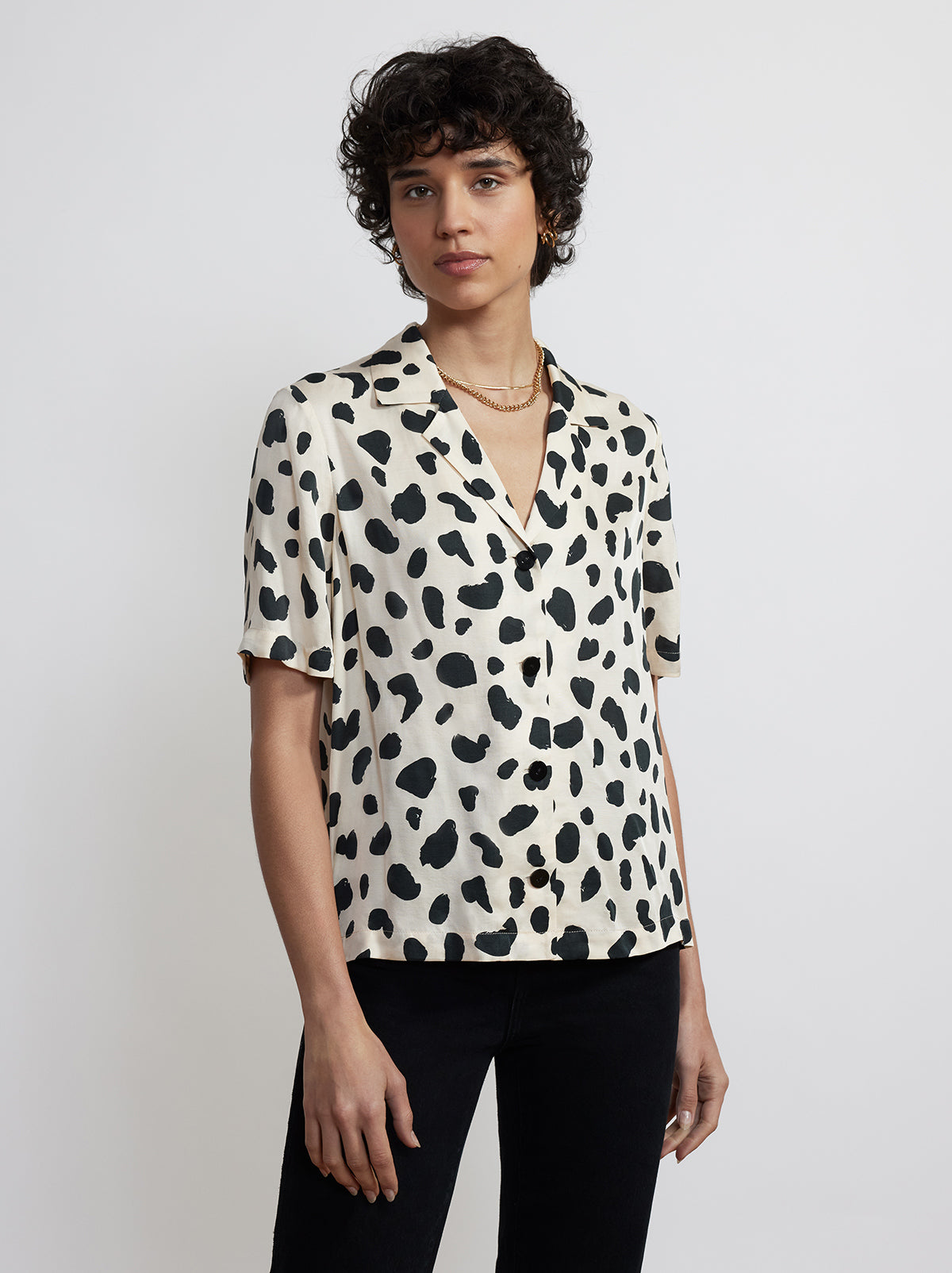 Cammy Animal Spot Top By KITRI Studio