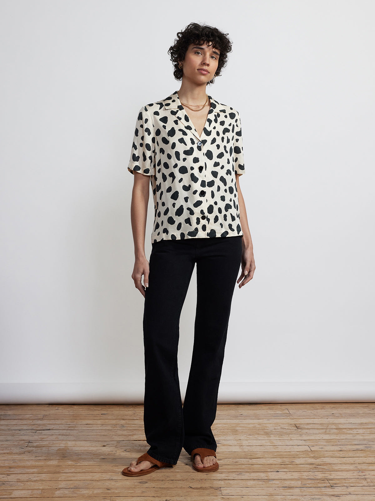 Cammy Animal Spot Top By KITRI Studio