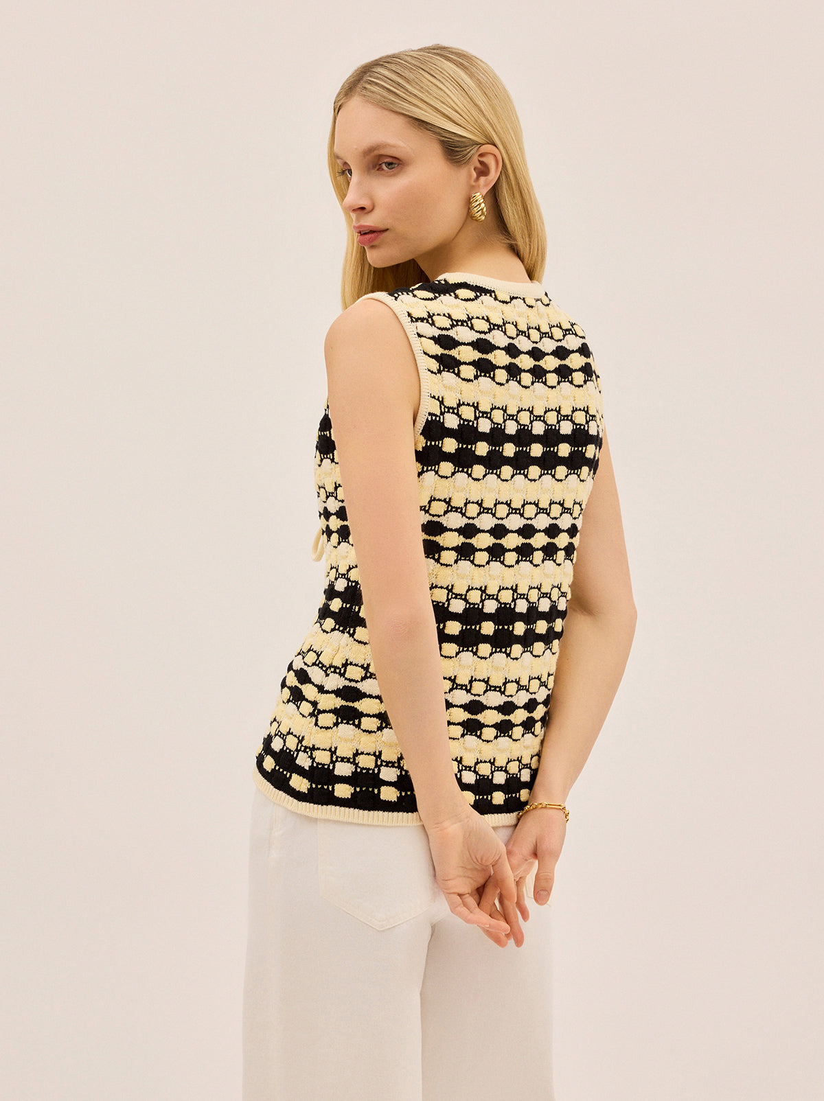 Casey Knit Vest By KITRI Studio