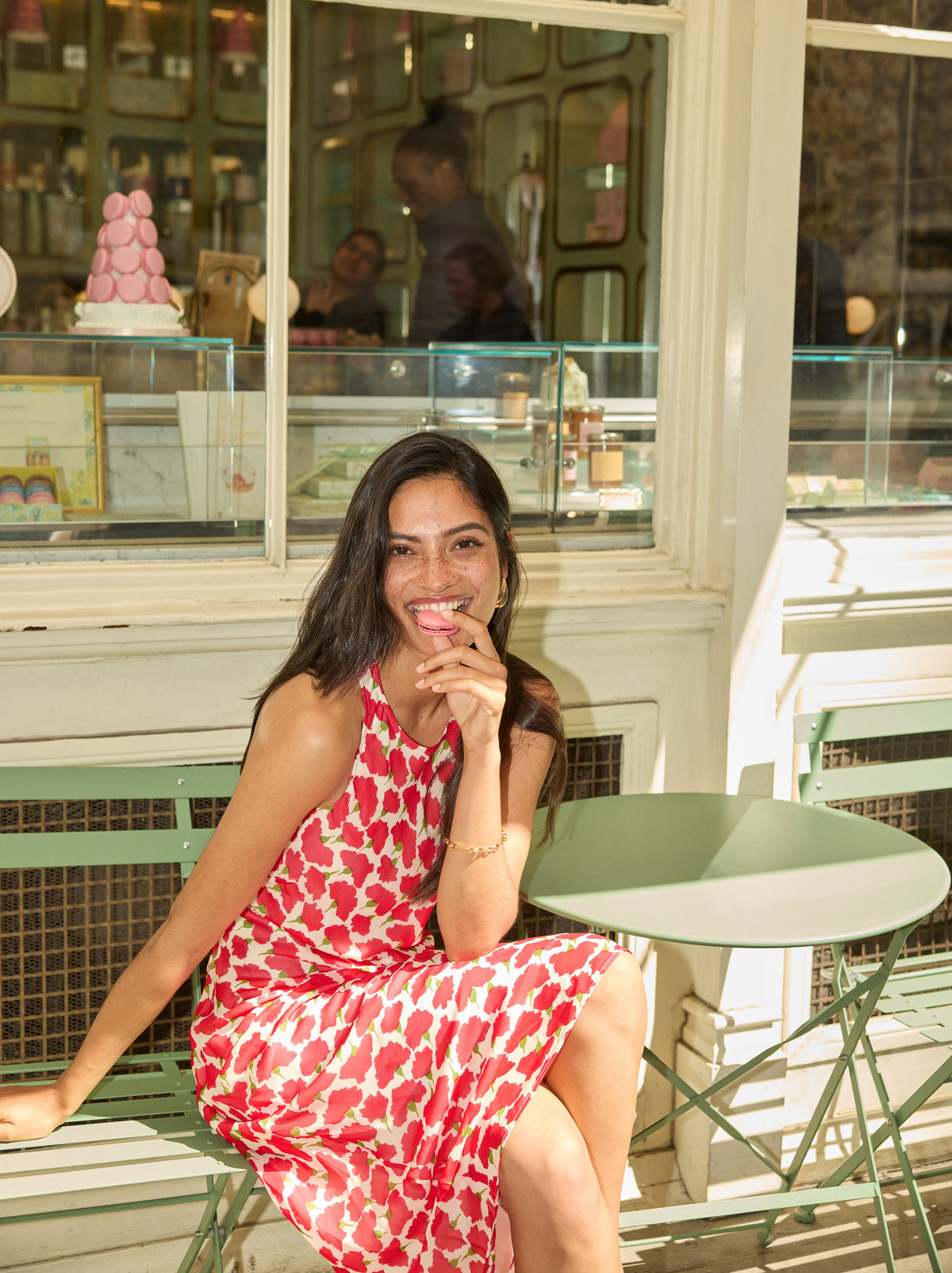 Clarisse Carnation Print Dress By KITRI Studio