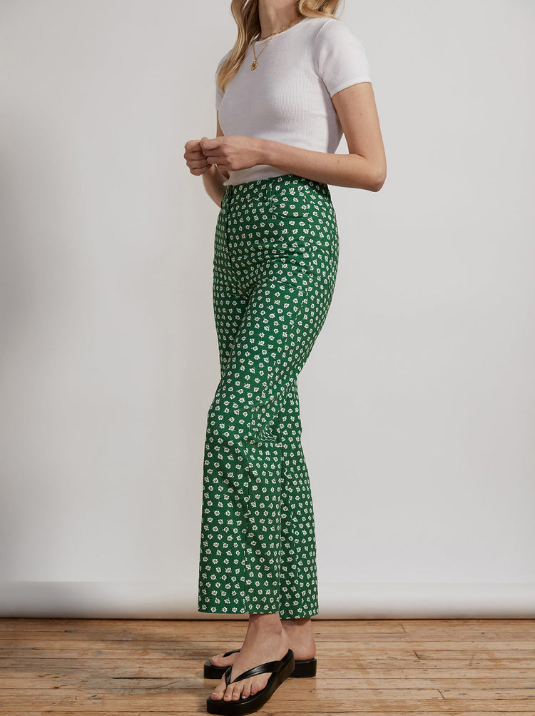 Daniella Green Ditsy Floral Trousers By KITRI Studio