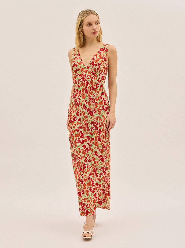 Danna Tulip Print Dress By KITRI Studio