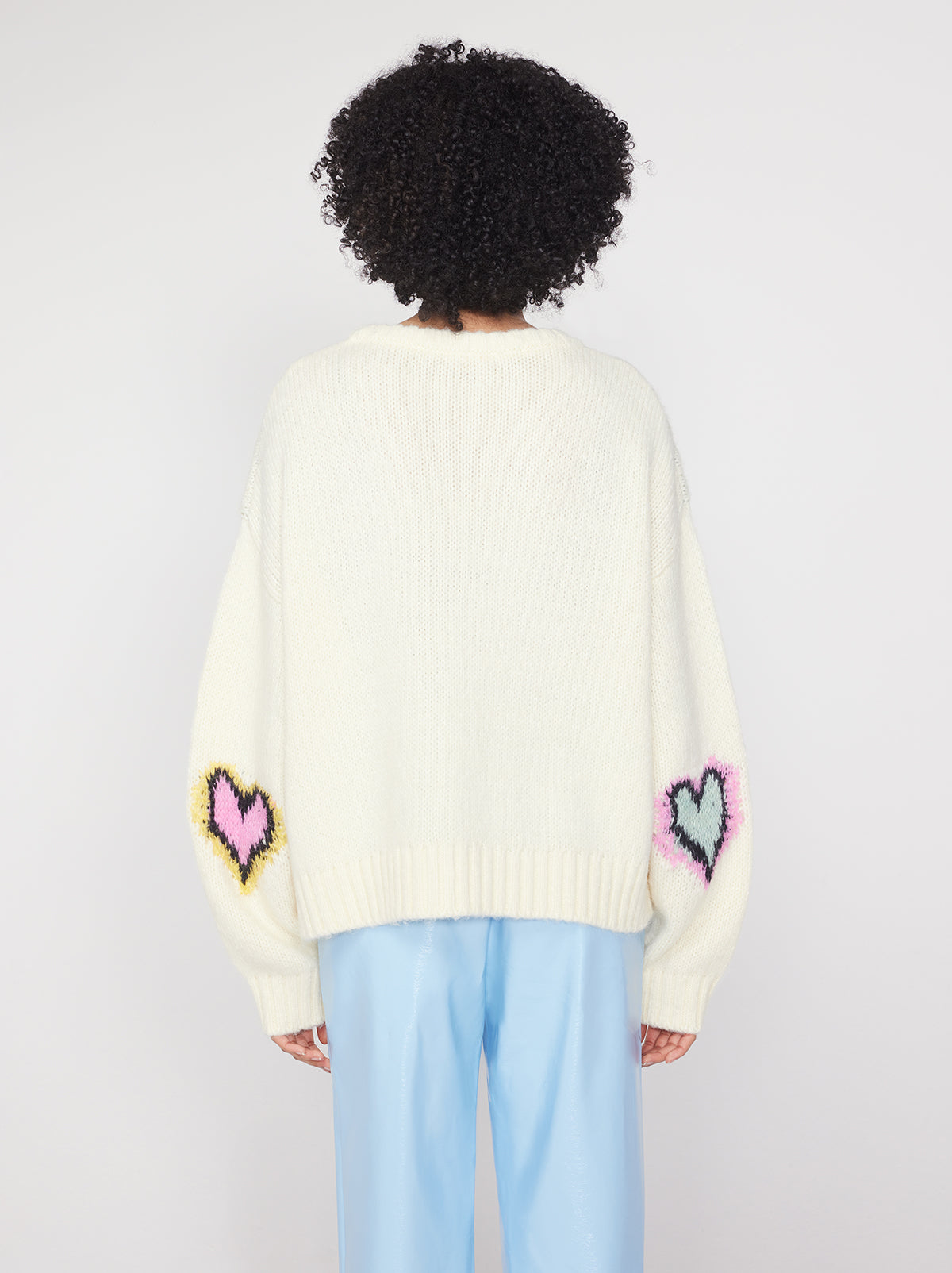 Darina Venus Intarsia Knit Sweater By KITRI Studio