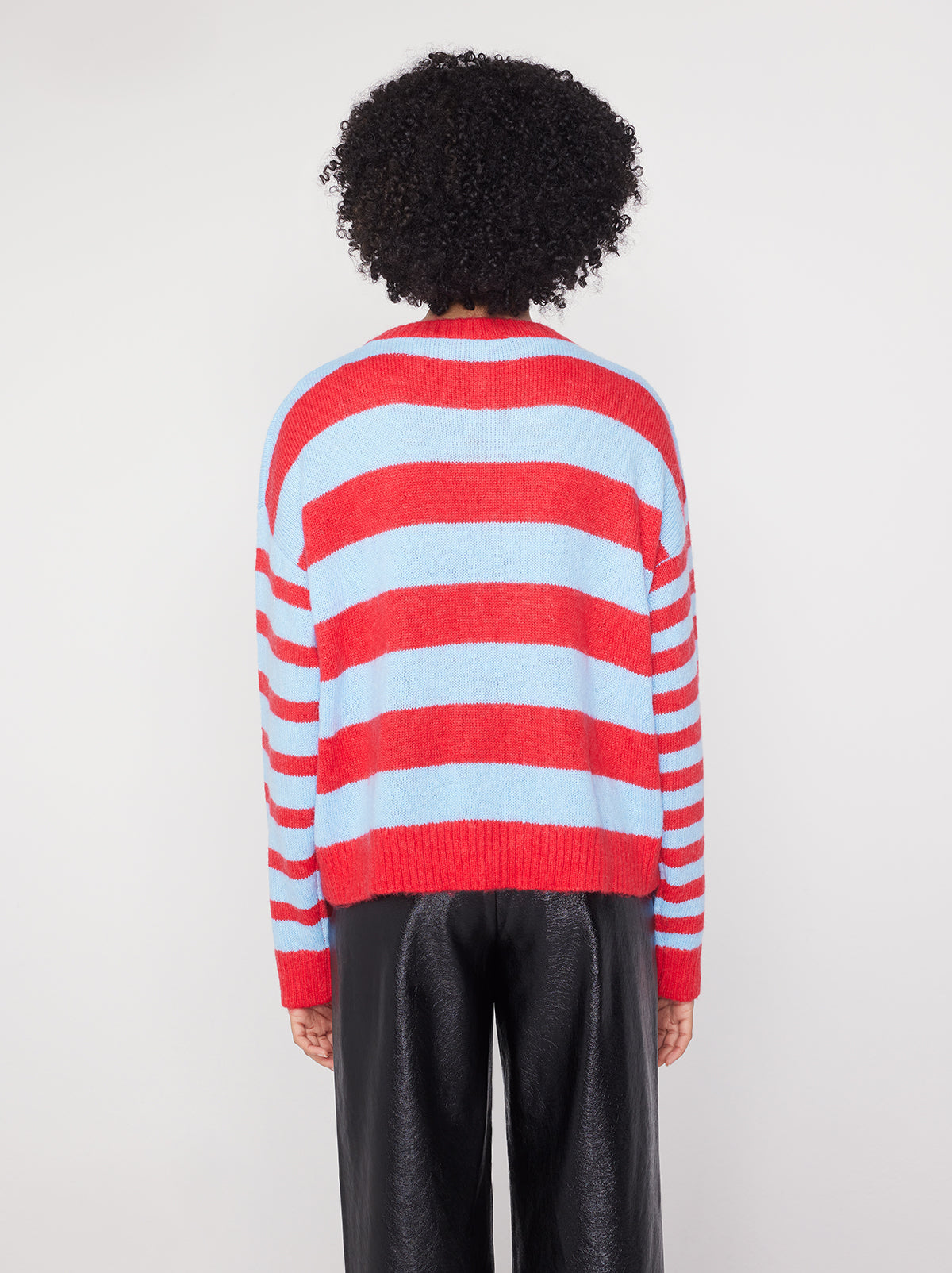 Darina Watermelon Stripe Sweater By KITRI Studio