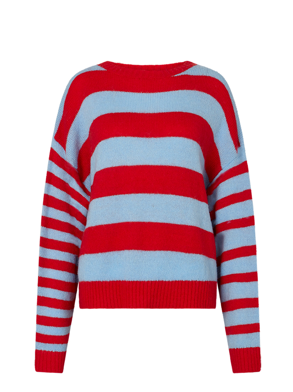 Darina Watermelon Stripe Sweater | KITRI Studio