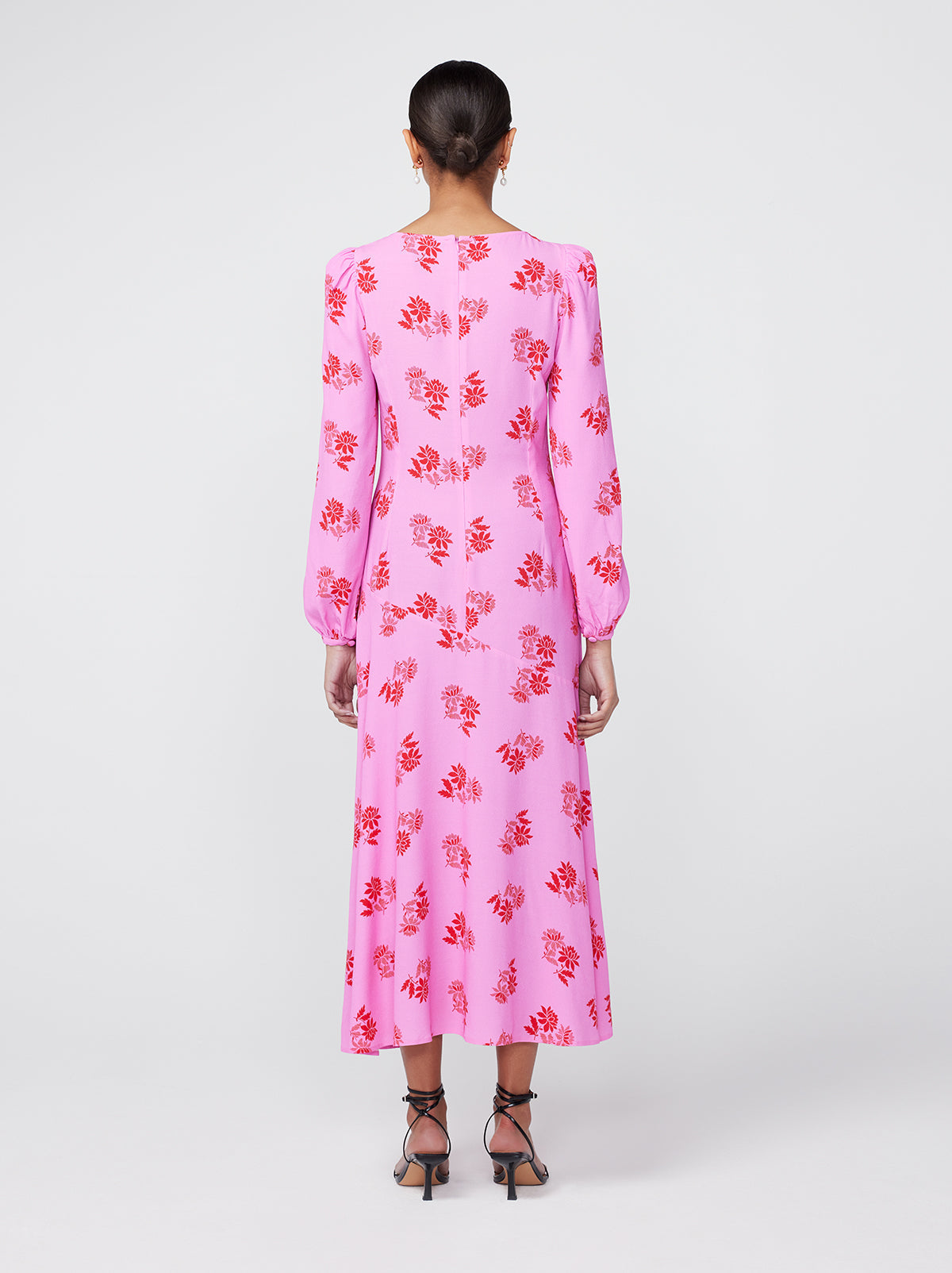 Dorothy Pink Floral Dress By KITRI Studio