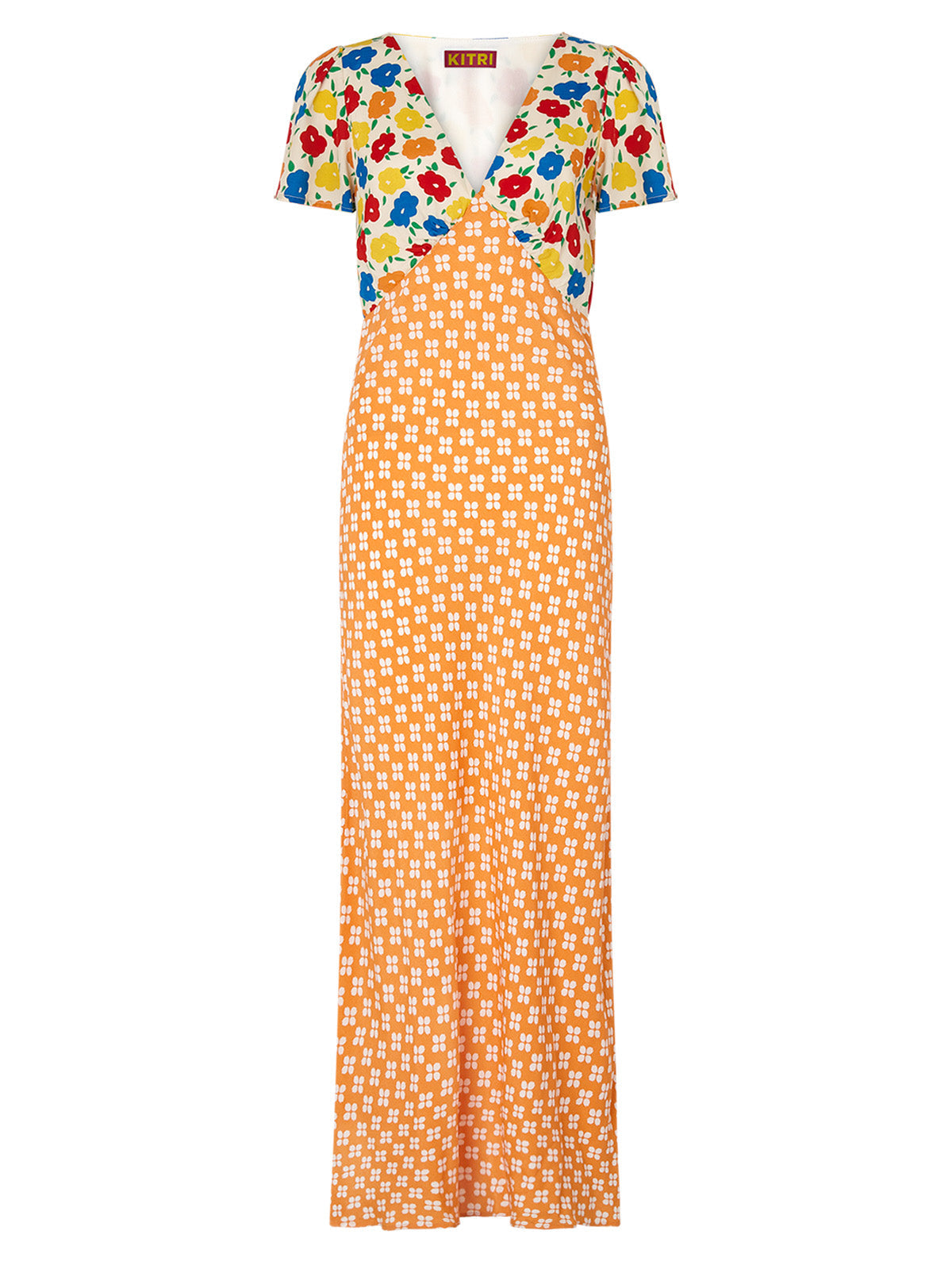 Effie Mixed Print Dress by KITRI Studio