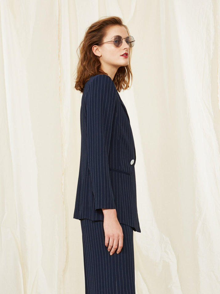 Eve Pinstripe Jacket 