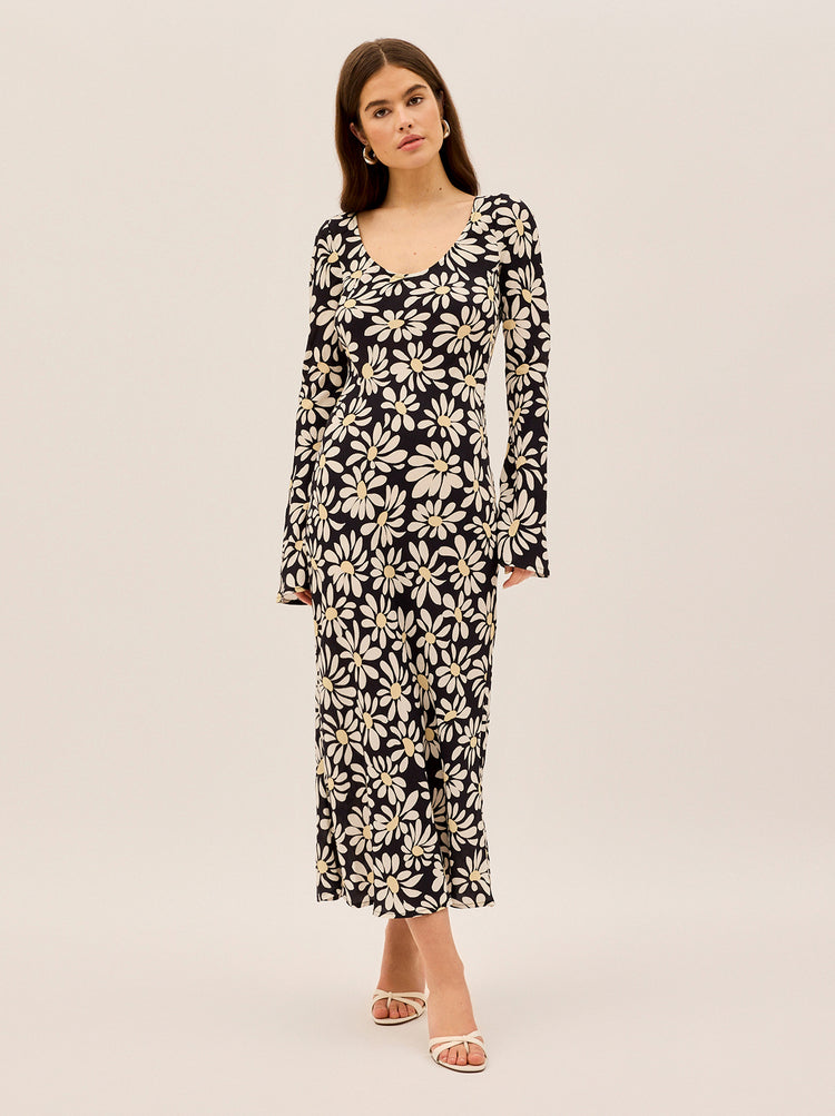 Gia Daisy Print Dress By KITRI Studio