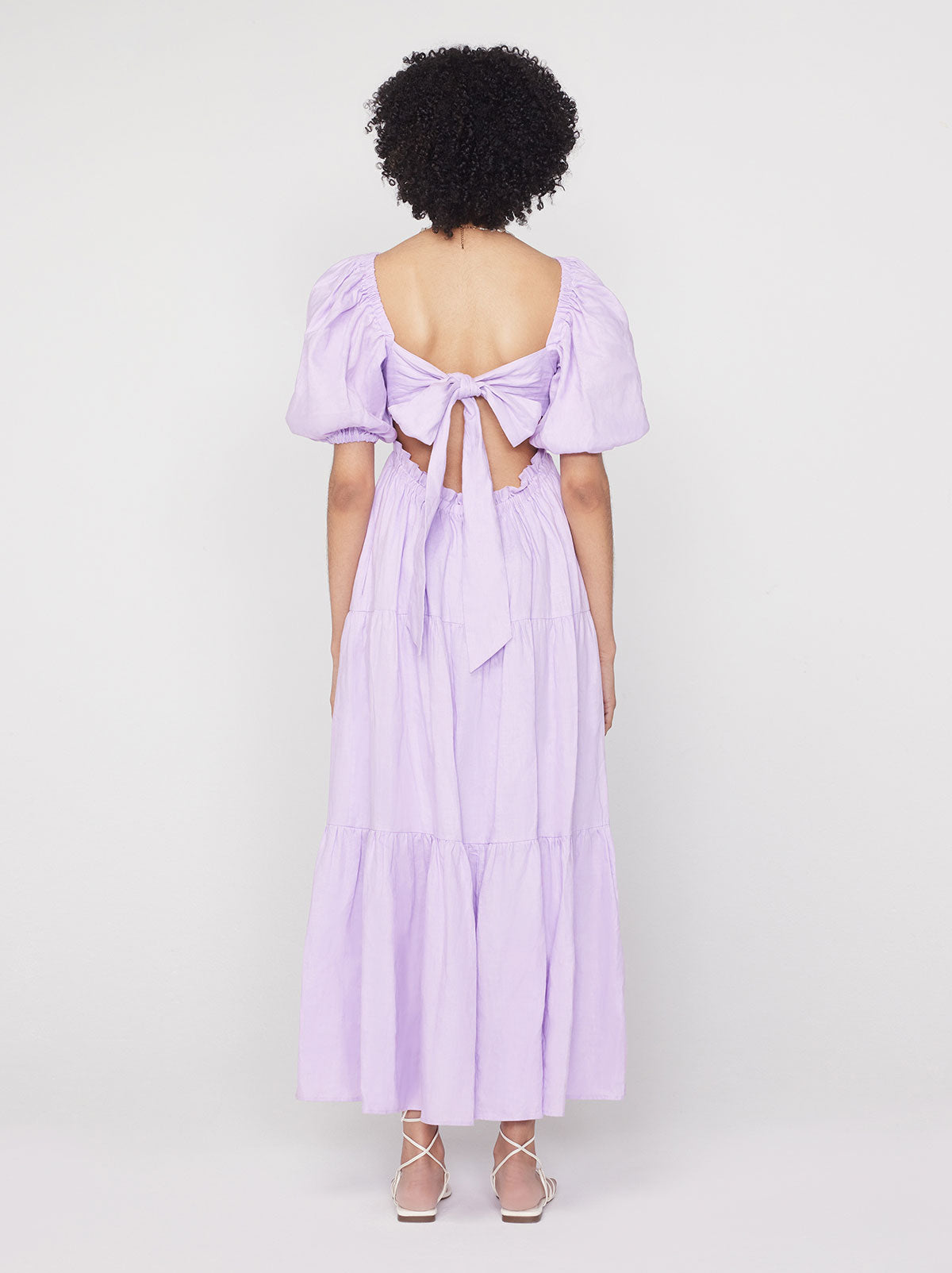 Gianna Lilac Maxi Dress By KITRI Studio