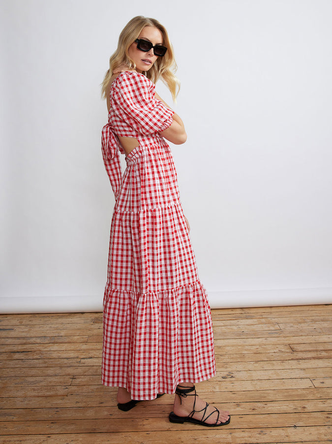 Kitri gingham dress clearance
