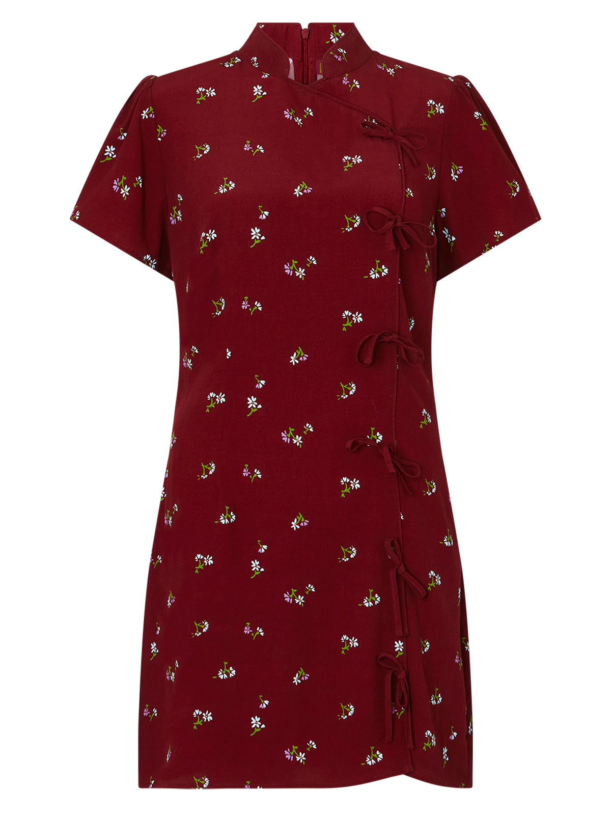 Harlow Berry Ditsy Floral Mini Dress By KITRI Studio