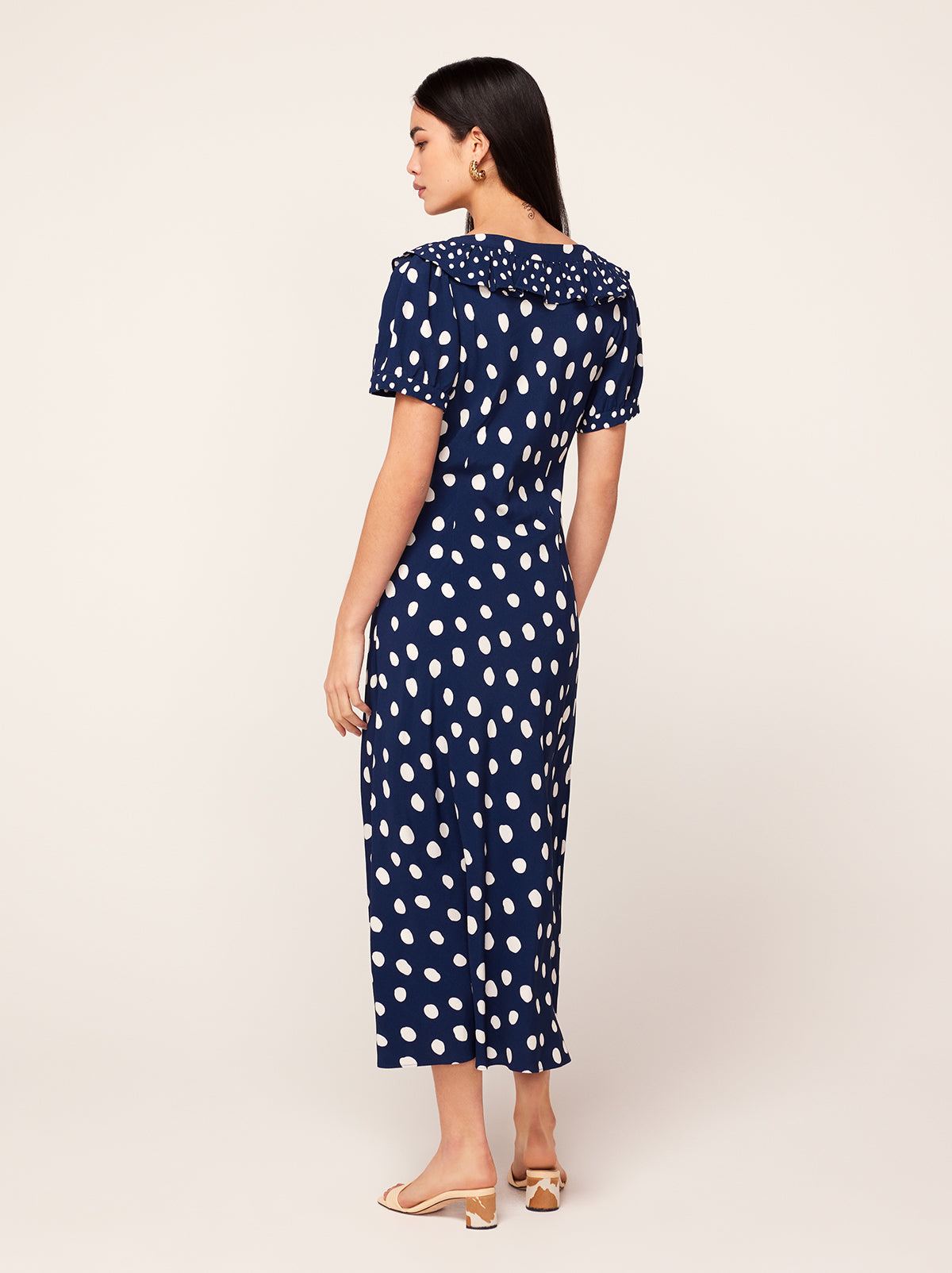 tabitha brown target polka dot dress Tabitha Brown x Target Women's Mixed Floral/Polka Dot Print Puff Sleeve Dress 6
