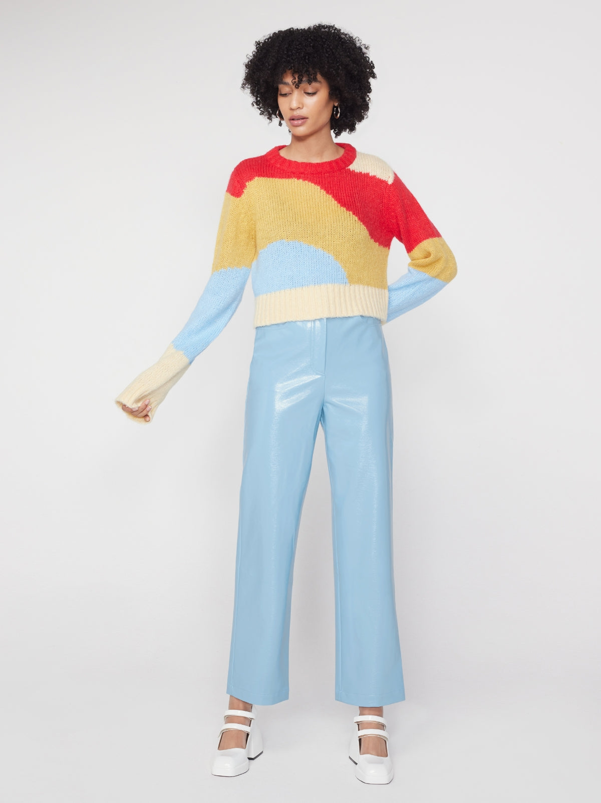 Zara best sale rainbow trousers