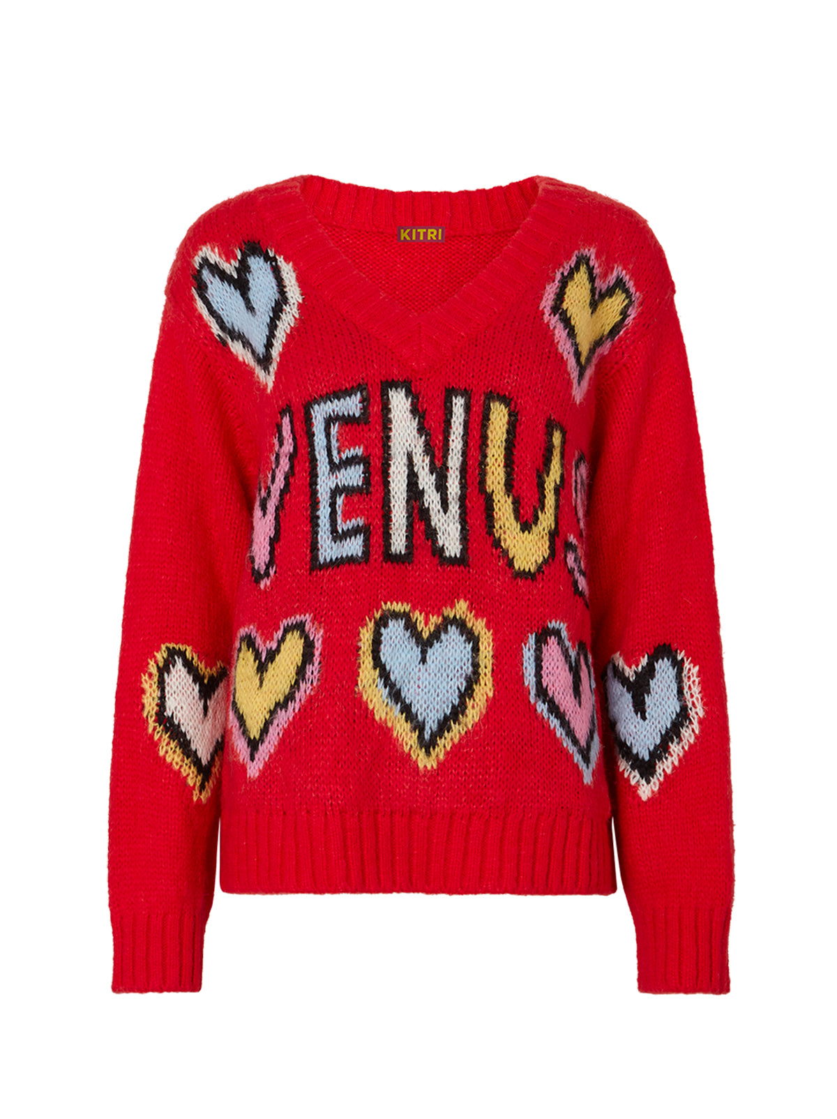 Linnea Venus Intarsia Knit Sweater