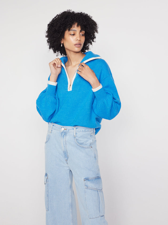 Azure on sale blue sweater