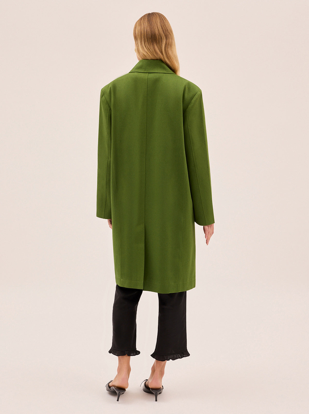 Marianne Green Car Coat | KITRI Studio