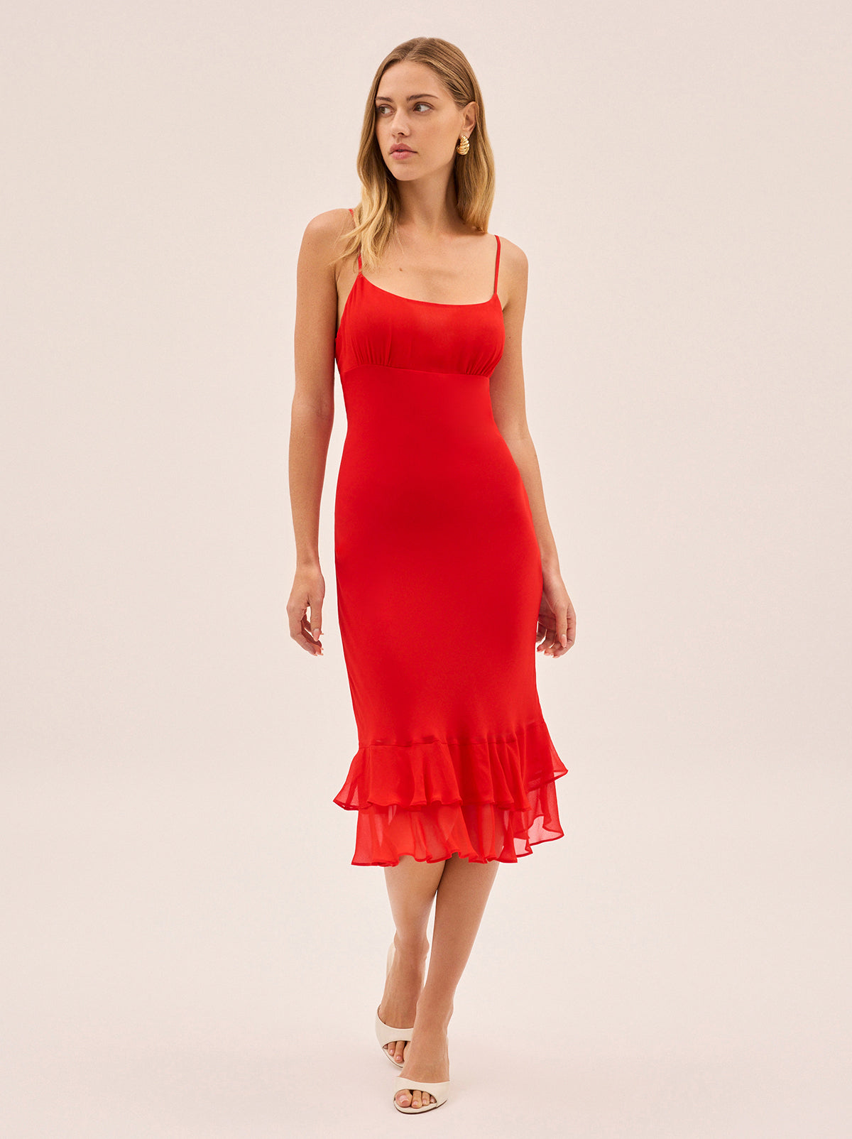 Mia Red Dress By KITRI Studio
