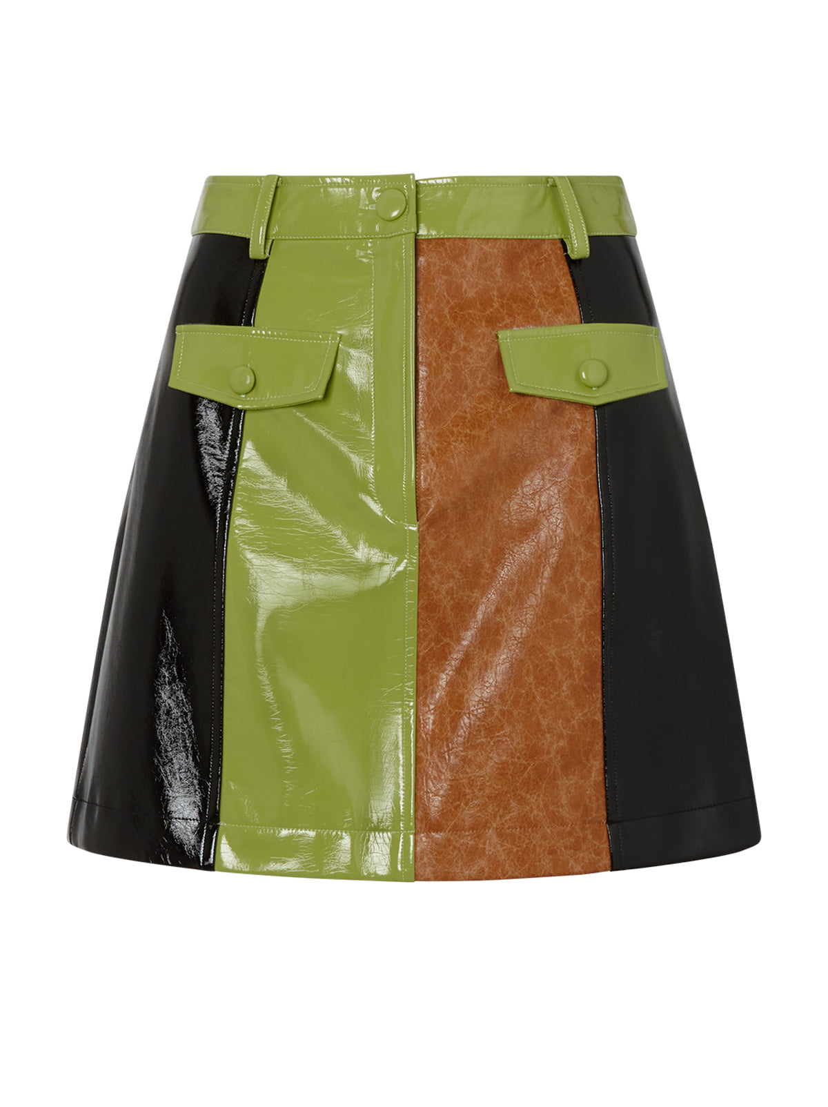 Elestria Faux Leather Mini Skirt – Steps New York