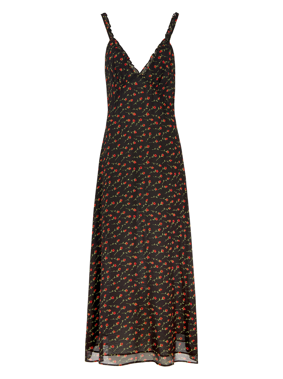 Norah Black Rose Print Dress | KITRI Studio Norah Black Rose Print Dress | KITRI Studio