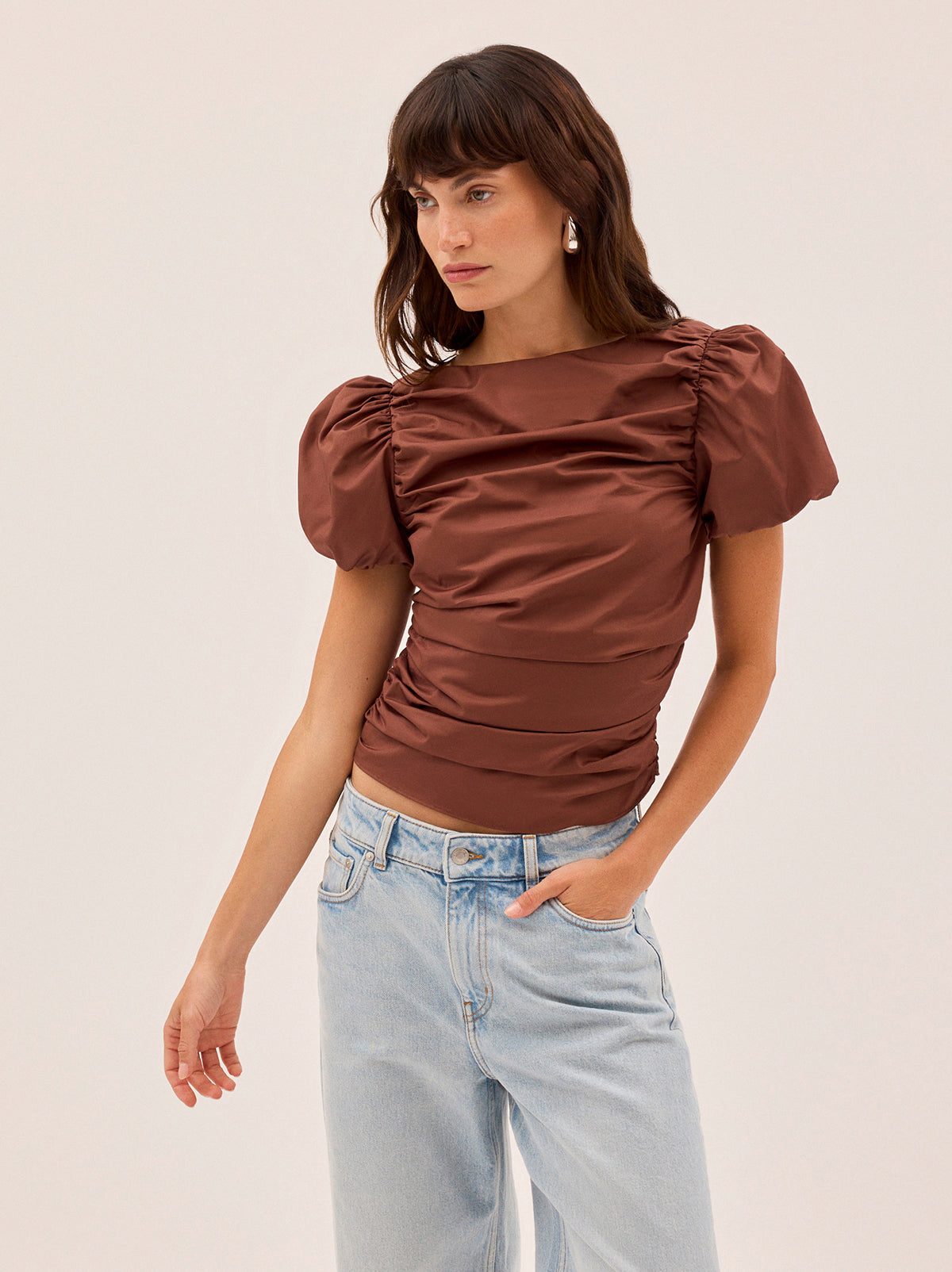 Nyla Sienna Cotton Top By KITRI Studio