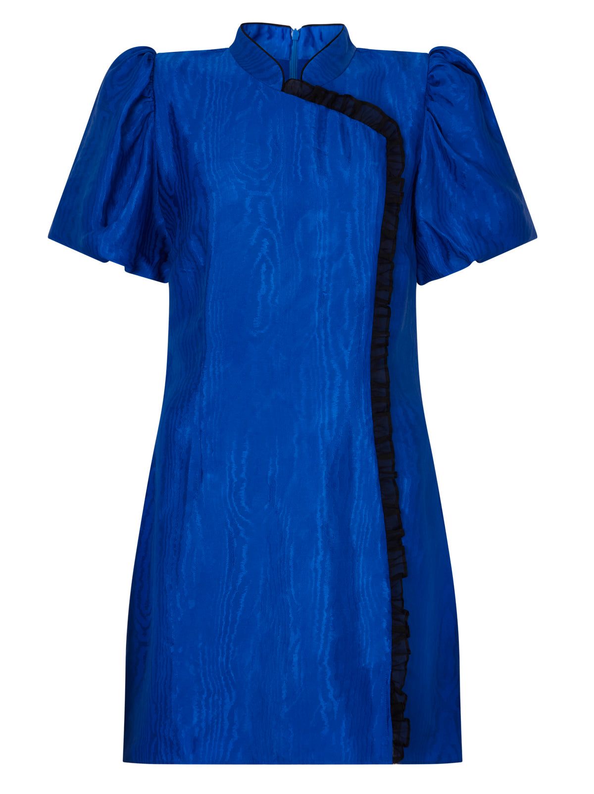 Philippa Cobalt Blue Puff Sleeve Mini Dress | KITRI Studio Philippa Cobalt Blue Puff Sleeve Mini Dress | KITRI Studio