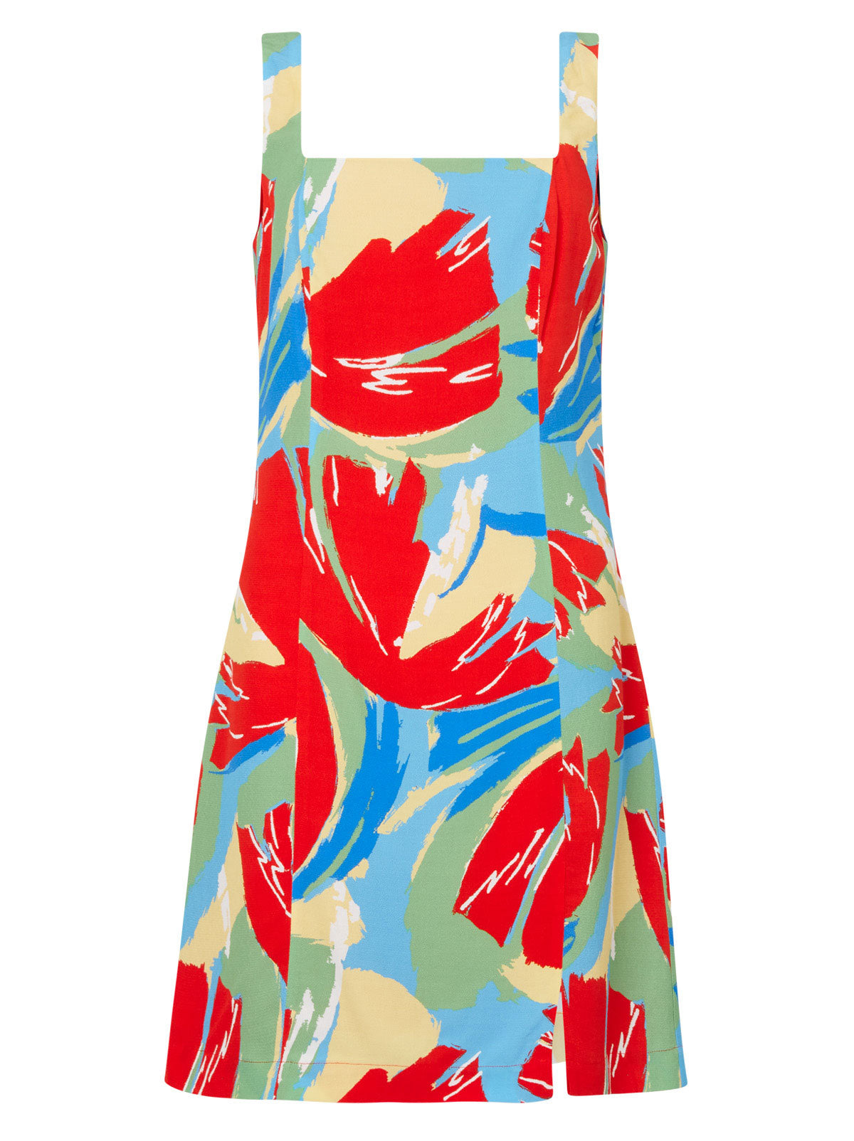 Posey Abstract Print Mini Dress