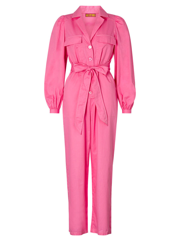 Kitri hot sale pink jumpsuit