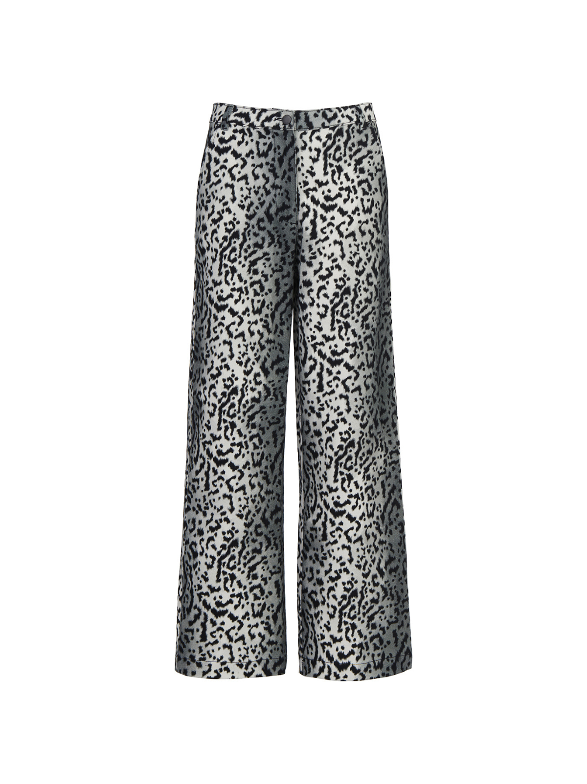 Remi Snow Leopard Print Trousers By KITRI Studio
