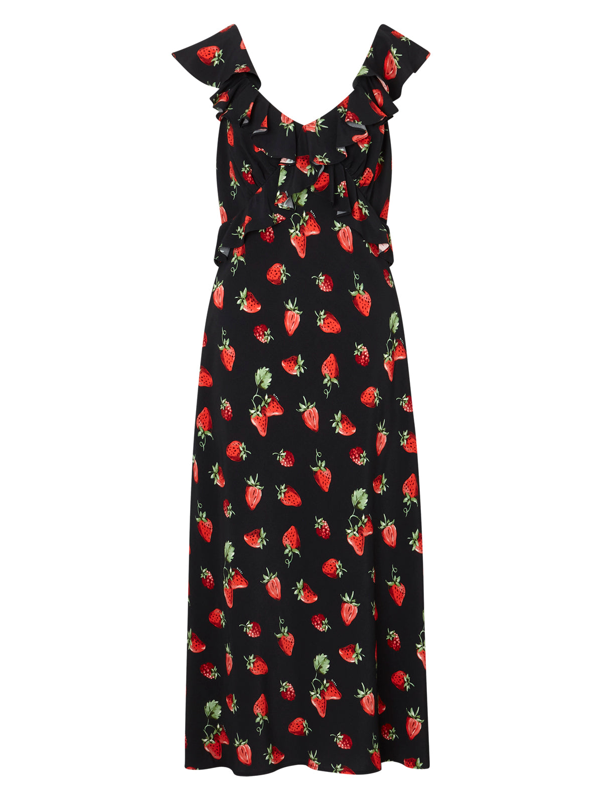 Rosemary Berry Print Midi Dress | KITRI Studio