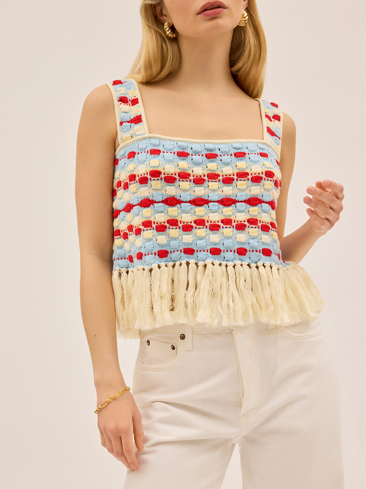 Roxana Multi Knit top By KITRI Studio