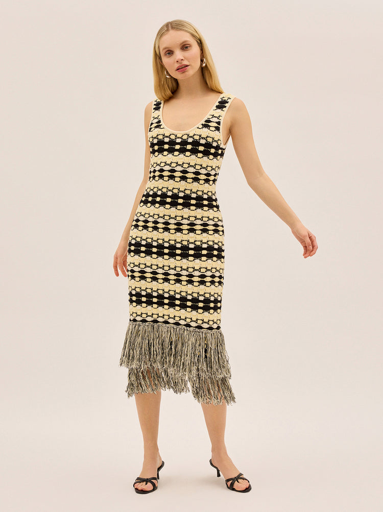 Sandra Knit Dress By KITRI Studio