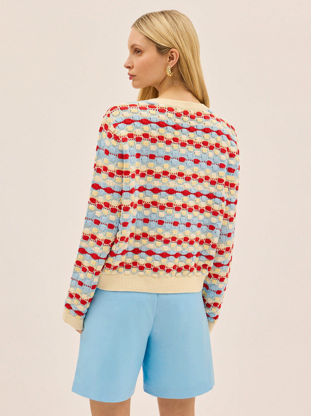 Terri Multi Knit Cardigan By KITRI Studio