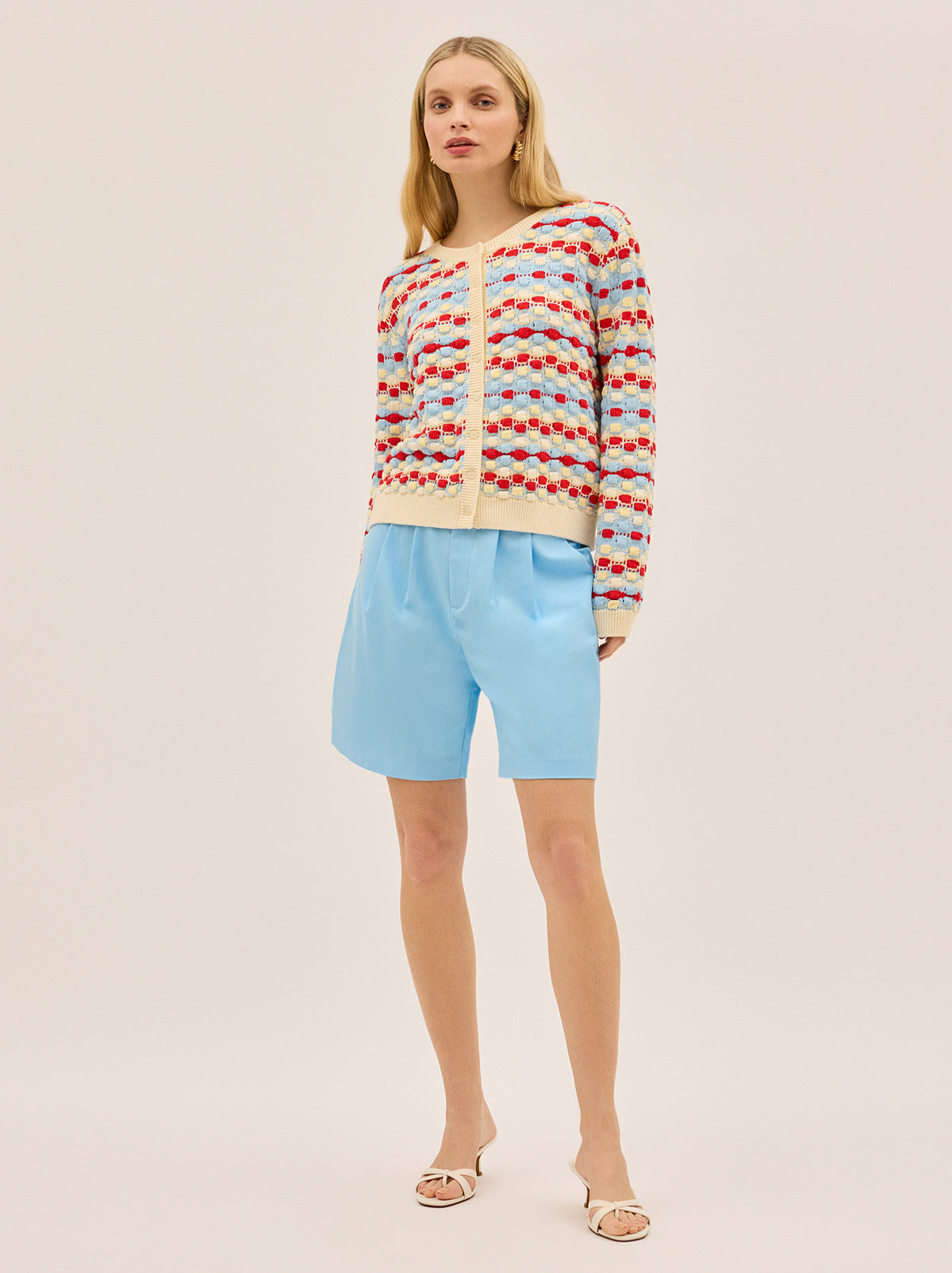 Terri Multi Knit Cardigan By KITRI Studio