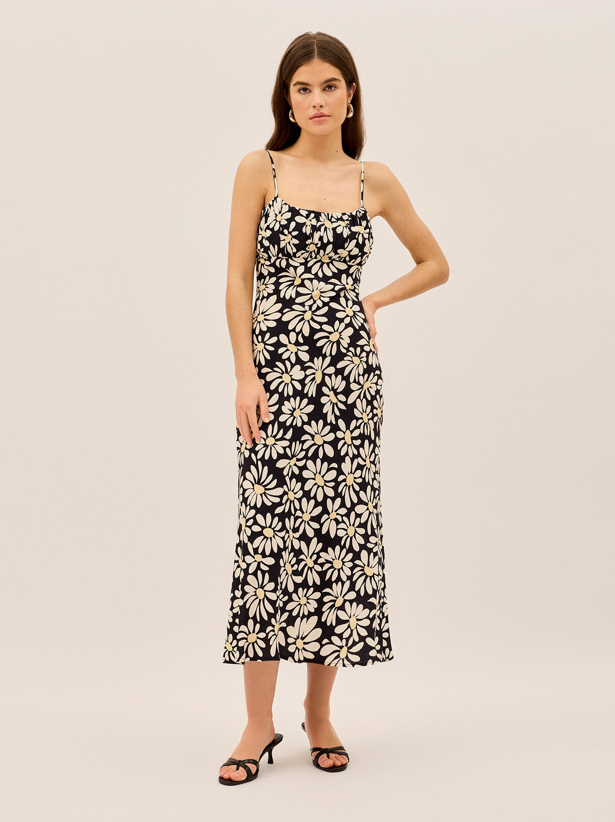 Velma Daisy Print Midi Dress By KITRI Studio