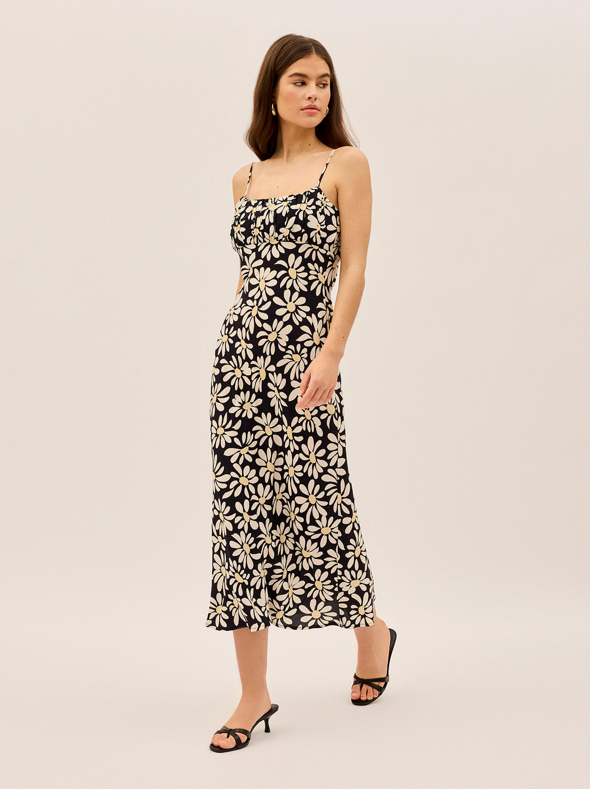 Velma Daisy Print Midi Dress By KITRI Studio