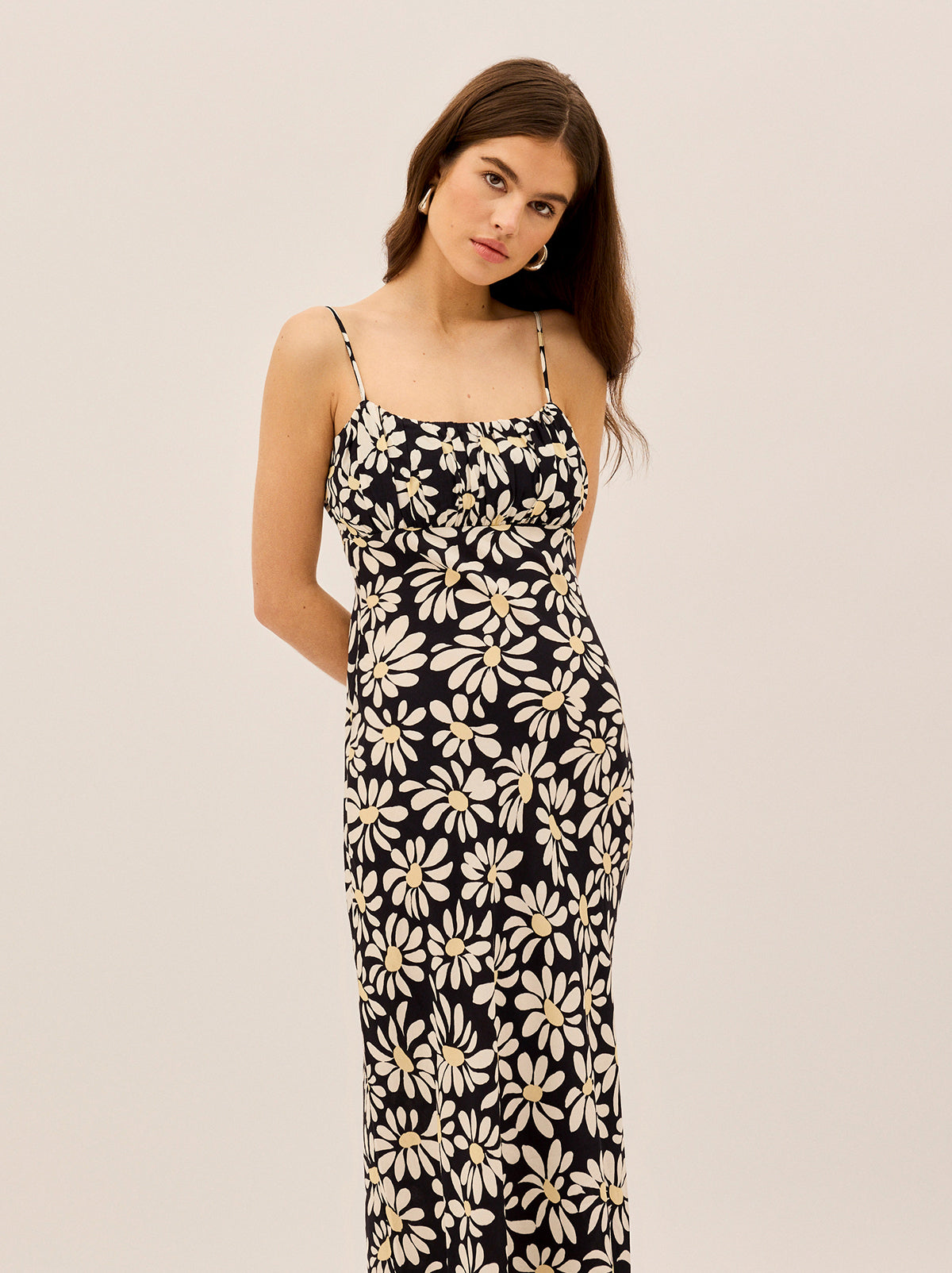 Velma Daisy Print Midi Dress By KITRI Studio