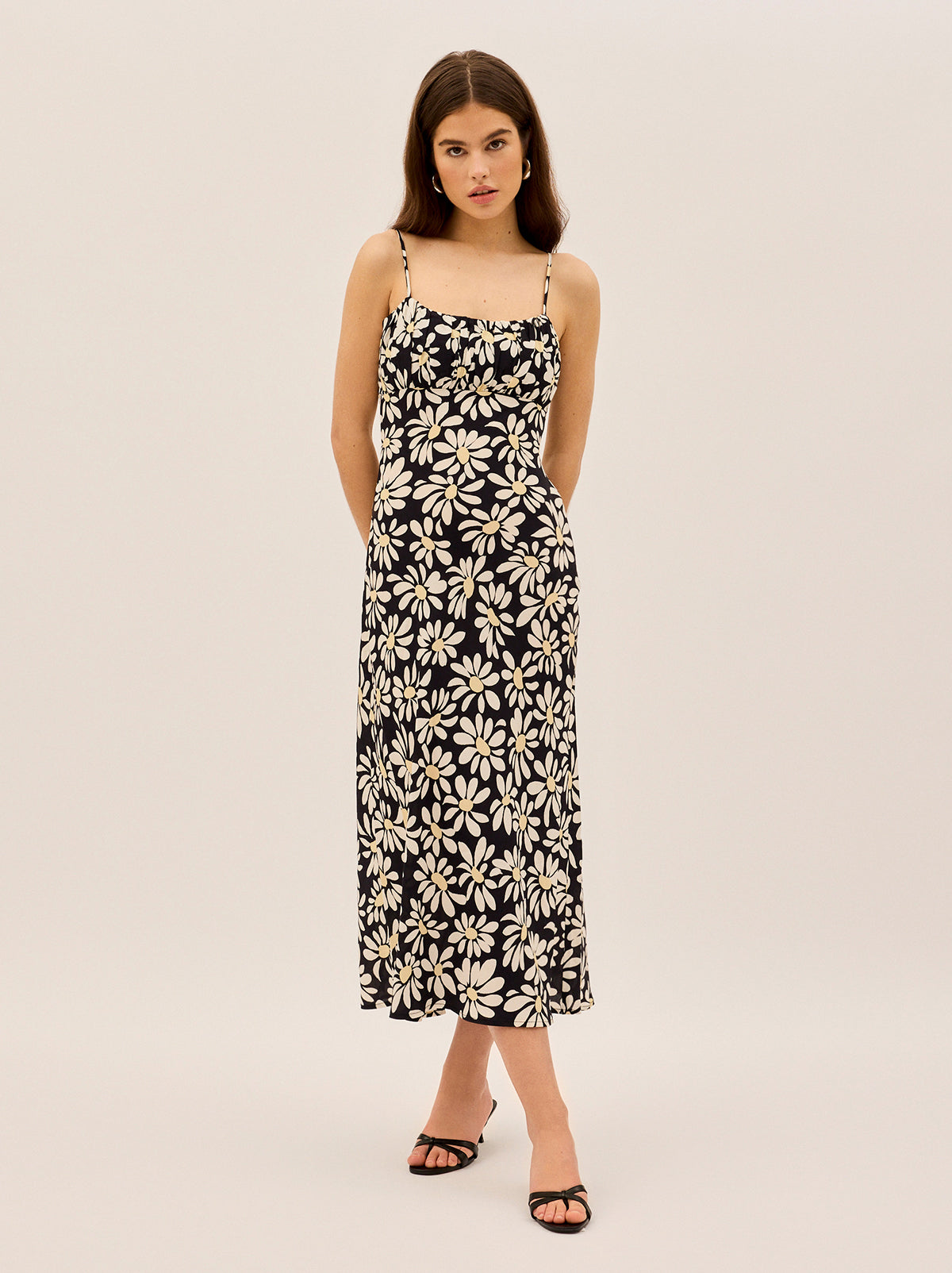 Velma Daisy Print Midi Dress By KITRI Studio